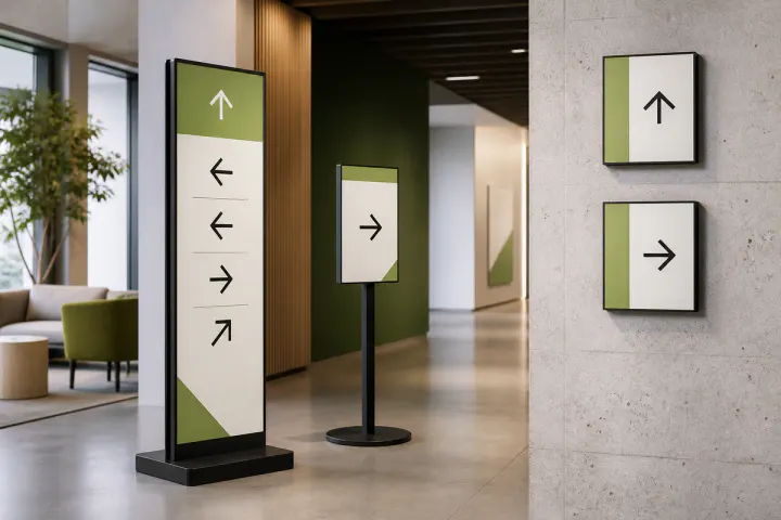 Directional Signage by The Fifth Point